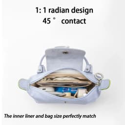 Bag Organizer Insert for Longchamp mini Women's Bag Durable Felt Storage Bag Shoulder Strap Bag Support Bag Accessories