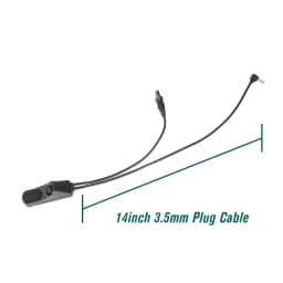 Specprecison Tactical GB-RS AXON DUAL Switch Button Crane Laser 14" Extension Cable For SF Flashlight And Laser Pointer Combo