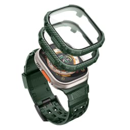 I-BLASON For Apple Watch Ultra 4/3/2/1 Case 49mm Armorbox Rugged Watch Band with 2Set Built-in Tempered Glass Screen Protector