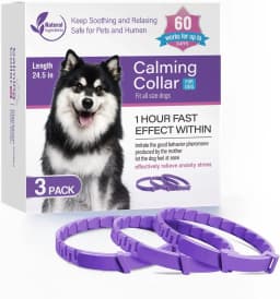 New Release 3/4 Pc Dog Calming Collar Cat Relieve Anxiety Protection Retractable Collars For Puppy Kitten Large Dogs Accessories