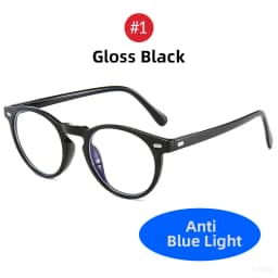 VIVIBEE Fashion Matte Black Blue Light Blocking Men Glasses Square Anti Blue Ray Eyeglasses Women Office Leopard Gaming Goggles