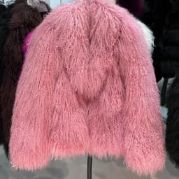 YOLOAgain 2025 Winter Warm Women's Real Mongolia Sheep Fur Jacket Plus Size 8XL Sheep Fur Coat