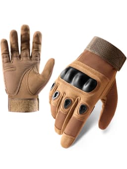 1 pair Winter Men Tactical Gloves Thick wear-resistant Full Finger Gloves Touch Screen Waterproof Sport Motorcycle Gloves Hot