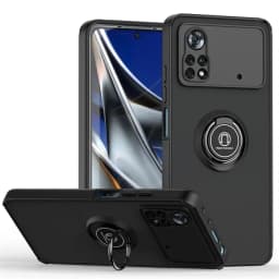 Shockproof Magnetic Phone Case For Xiaomi Poco X6 Pro 5G M6 X5 5G X3 NFC M3 M4 Pro 4G F4 GT Holder Cover For Poco F6 Pro Cover