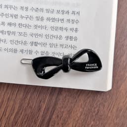Exquisite high-end feeling ~ South Korea France small bow hair clip, French bangs clip short hair side clip