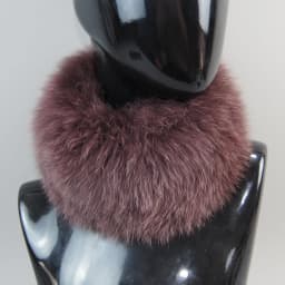 Natural Good Elastic Knitted Genuine Real Fox Fur Ring Scarves Warm Fox Fur Headband New Women Winter Fashion Real Fox Fur Scarf
