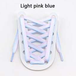 Metallic Shiny Gold Silver Shoelace Glitter White Shoelaces 1.2cm Width Shoe Laces Colorful Bright Silk Casual Laces for Sneaker