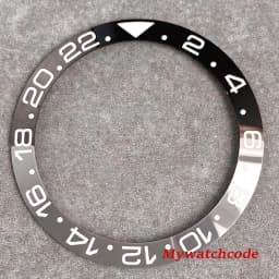 38mm X 30.6mm Watch Bezel Insert Ceramic Mods Replacement Fit For 40mm Automatic GMT SUB SKX 007 Repair Accessories Case Ring