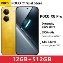 【World Premiere】Global Version POCO X8 Pro 5G 6.59'' Smartphone 1.5K Dimensity 8500-Ultra NFC 120Hz Ultra-Bright AMOLED Display