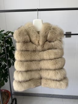 2026 NEW style Fox Fur Coat Real Winter New Outwears Women's Fashion Luxury Jacket High Quality Clothing Natural And Stand Colla