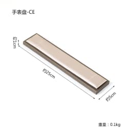 Champagne Leather Watch Display Stand Jewelry Counter Window Showcase Watch Chain Display Props Set for Jewelry Exhibition