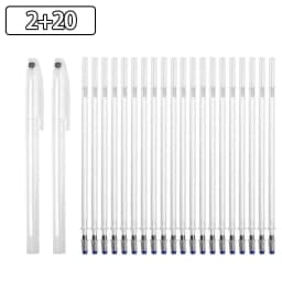 4-40Pcs High Temperature Disappearing Fabric Marker Pen Erasable Refill Pens For Patchwork Fabric PU Leather Mark Sewing Tools