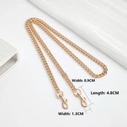 Bag Chain For Coach Tabby26 Crossbody Bag Strap Metal Shoulder Strap Handbag Chains Bag Decoration Bag Replacement Accessories