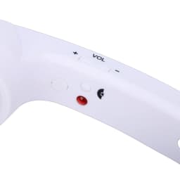 【New】Retro Phone Handset Type C Wired Telephone Handset Handheld Receiver with Mic and Speaker for Conference Call