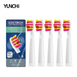 Replacement Toothbrush Heads For Fairywill Sonic Electric Toothbrush FW-507/508/515/551/917/959/2011/D1/D3/D7 Du Pont Bristles