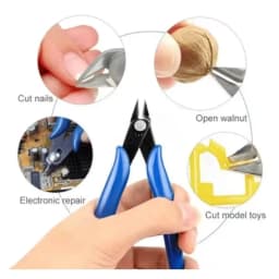 1/5/10pcs Diagonal Pliers Carbon Steel Pliers Electrical Wire Cable Cutters Cutting Side Snips Flush Pliers Nipper Hand Tools