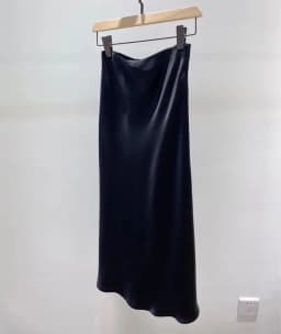 new optical blend elastic waist medium length acetic acid skirt multicolor acetic acid skirt