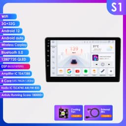 360Camera Android 13 Car Radio For Opel Zafira B Astra H 2005-2014 Car Multimedia GPS 4G Carplay Intelligent Screen autoradio
