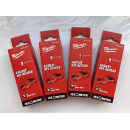 Milwaukee 48-22-2182 8-Key Folding Hex Key Set Metric Mini Portable 270 ° Adjustable Wrench