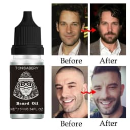 High Quality Fast Beard Growth Serum For Men Promote Beard Regrowth Thicker Longer Fuller Anti Hair Loss Essential Oil Hair Care