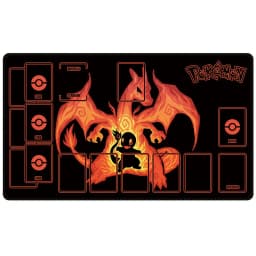 Kanto Starters Elemental TCG Playmat Non-slip Rubber Desk Mat