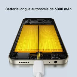 Xiaomi France POCO C81 Pro, immersive screen of 6,9 ", long battery life of meh, powerful octa-core processor, dual camera IA of 13 Mpx