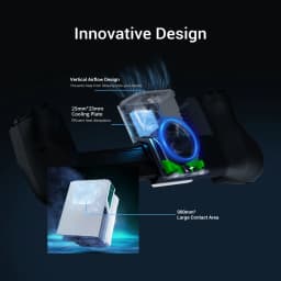 GameSir FX5 Lite Cooler Wired Controller Cooler FX5 Wireless Cooler for GameSir X5 Lite Controllers With Three Cooling Modes