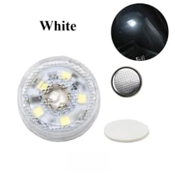 1x Car Mini- Interior Touch- Switch Light- 5LED Small- Sensor Roof Reading Bulb Ceiling Lamp Interior- Wireless Battery Light