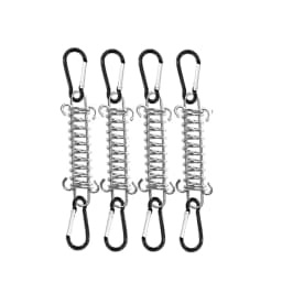 Tent Wind Rope Spring Buckle, Shelter Sunshade Trap Cloth Fixed Elastic Hook, High Strength Drawstring Buckle For Canopy Tent