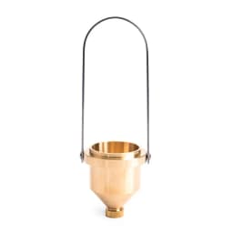 1PC Paint Viscosity Cup 4# Dip Type Stainless Steel Viscometer Flow Cup for Paint Finishes Oil