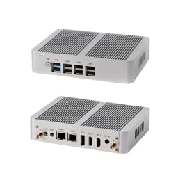 Intel N100 N95 Fanless MINIPC Mini Industrial PC Dual LAN 2*HDMI2.0 4K 60Hz+DP 3 Screen Display DDR4 Low Power 0 Noise