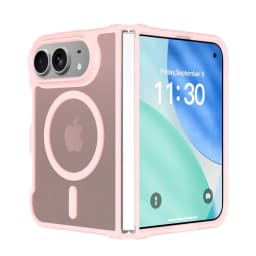 Slim Matte Translucent For Magsafe Case For iPhone Duo duo DUO Fold Wireless Charging Shockproof Back Front PC Hard Cover
