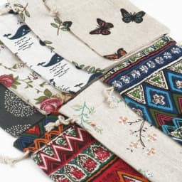 5Pc/lot 10/13/15cm Cotton Linen Bag Drawstring Pouch Gift Receive Pouches Key Coins Cosmetic Storage Bags for Jewelry Packaging