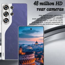 SURGAZE Global Version S26 Ultra Smartphone 5G Android 4800mAh 12GB RAM 512GB ROM 6.6Inch 24+48MP Dual SIM Network Mobile Phone