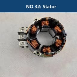 Original Makita Parts Switch Assembly Transfer Rod Hammer Box Assembly Stator For Makita DTD172 Rechargeable Impact Screwdriver