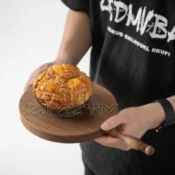 French Vintage Chopping Board Premium Black Walnut Handmade Natural Texture Durable Polished Smooth No Rough Edges Cutting Board