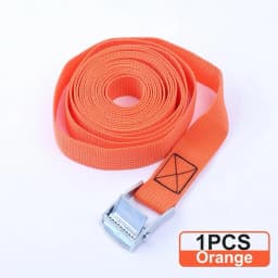 Heavy Duty 2M Lashing Strap with Quick Release Buckle for Long Lasting Cargo Transportation and Baggage Safety