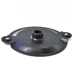1pcs Black Mower Cutter Head Simple Snap-On Plastic Cutter Heads For Lawn Mower Accessory 12 * 10cm