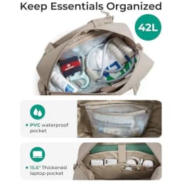 Tennis Bag Large Capacity Racket Tote With Separate Shoe Storage Bottle Pocket For Pickleball Gym Sports Weekend Travel Women