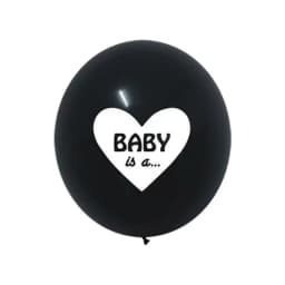 36-inch Black Gender Reveals Balloon Boy or Girl Boys and Girls Set Up Large Balloons