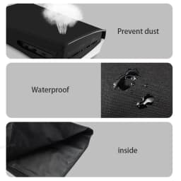 TECTINTER Soft Dustproof Cover Case For PS5 Disc/Digital Console Replacement Protector Dust Cover Skin For PS5 Games Accessories