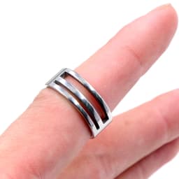 2pcs Stainless Steel Jump Ring Open Closing Finger Jewelry Making Tools Fit DIY Craft Circle Bead Pliers Opening Helper Tools