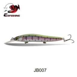 ESFISHING Jerkbait Minnow Lure 11cm 14g Dive 0-2.2m Floating Leurre Souple Hard Bait Peche Fishing for Perch Pike Bass