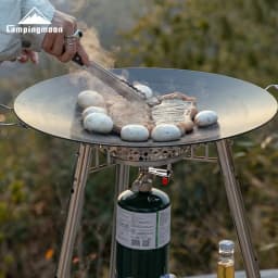 CAMPINGMOON PG-4 Scott Propane Stove Camping Large Diameter Windproof and Stable Pressure Stove Head Portable High Power Gas Stove