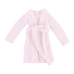Doll Clothes Bathrobe Mulitcolor Robe Plush Solid/Leopard Dress For 11.8inch 30Cm Accessories Baby Girl's Holiday Gifts