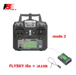 FLYSKY FS-i6X I6X AFHDS 2A RC Transmitter with X6B IA6B IA10B Receiver 10CH 2.4GHz for Aairplane Helicopter FPV Racing Drones