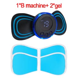 Neck Massager EMS Muscle Stimulator Electric Cervical Massage Patch Low Frequency Pulse Massage Pads Pain Relief Relaxation Tool
