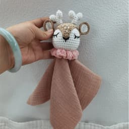 Baby Soother Appease Towel Bib Soft Elk Bear Elephant Sleeping Doll Teether Infants Comfort Sleeping Nursing Cuddling Blanket