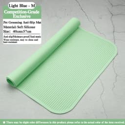 Silicone Waterproof Pet Grooming Table Anti-Slip Pad Beauty Mat Upgrade Model with Beautician Sign Competition Pad