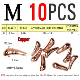ICERIO 10PCS Fast Sinking Nymphs Scud Fishing Fly Tungsten Heavy Body Jig Hook Back Bead Fly Tying Material Accessories